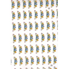 Ref. 79380 - Decalque ramo azul escuro pequeno